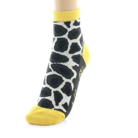 Chaussettes courtes Tâches de Girafe