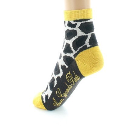 Chaussettes courtes Tâches de Girafe