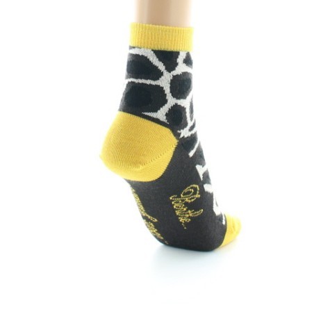 Chaussettes courtes Tâches de Girafe