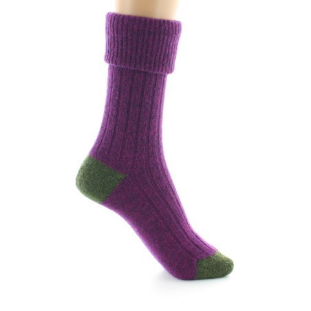 Chaussettes en mohair mixte