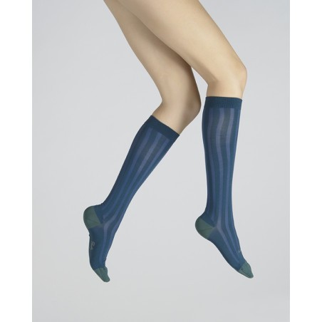 Chaussettes Hautes en Soie