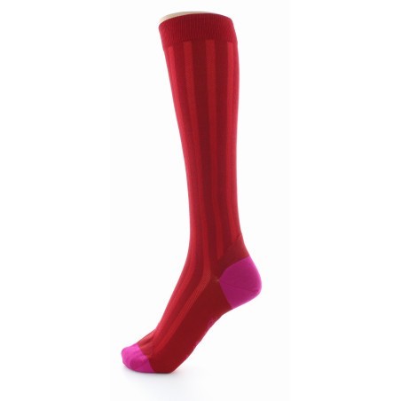 Chaussettes Hautes en Soie