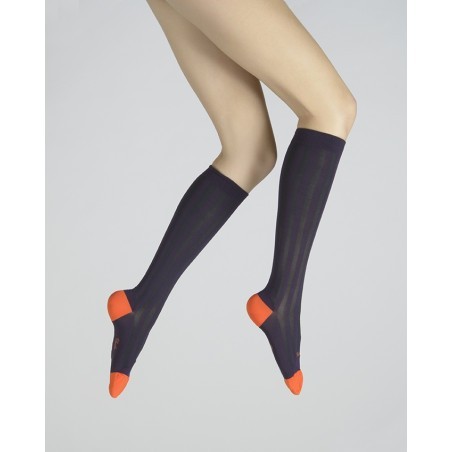 Chaussettes Hautes en Soie