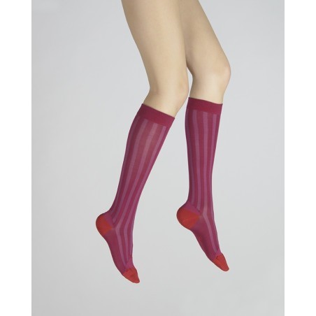 Chaussettes Hautes en Soie