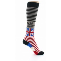 Chaussettes hautes God save Berthe