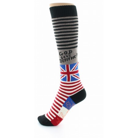 Chaussettes hautes God save Berthe