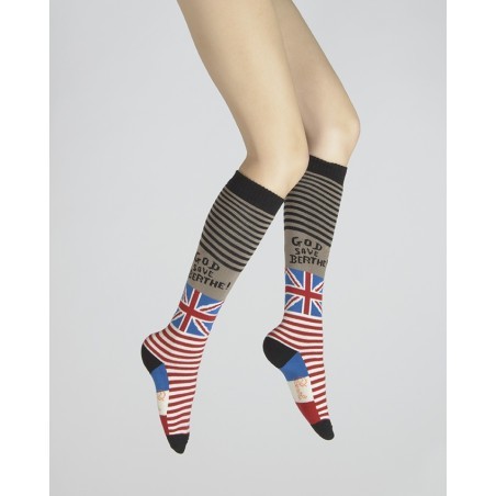 Chaussettes hautes God save Berthe