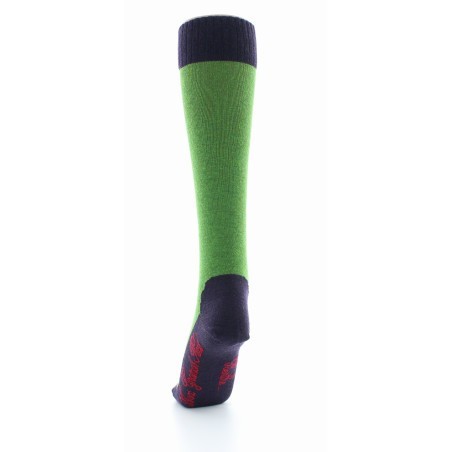 Chaussettes hautes cachemire rose