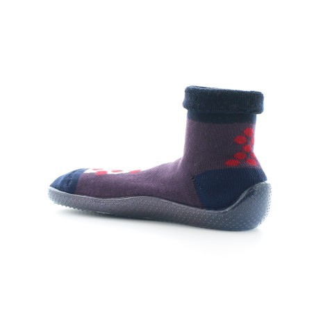 Shoes Pois Rouges - Le Chausson Chaussette