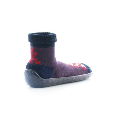 Shoes Pois Rouges - Le Chausson Chaussette