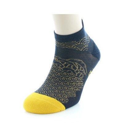 Socquettes de sport Homme Vagues et Baleine