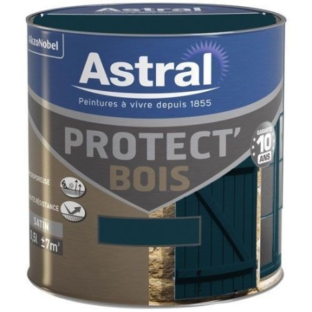 Protect bois sat. 0.5l vert basque 5120581