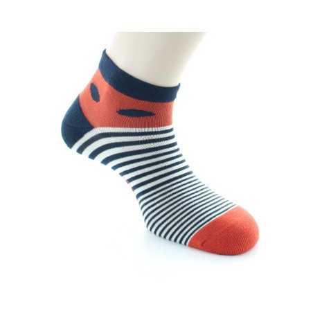 Socquettes de sport Homme Pois et Rayures