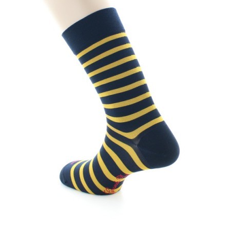 Chaussettes en Soie à rayures
