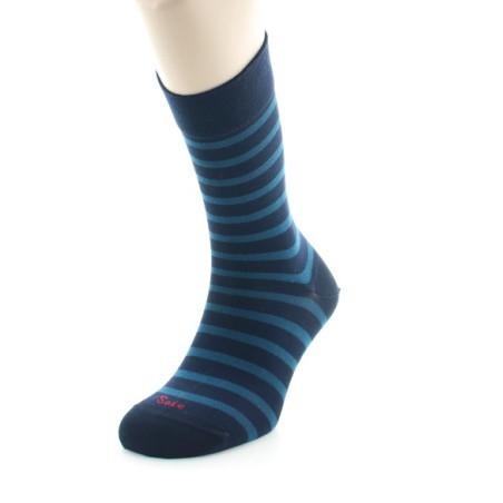 Chaussettes en Soie à rayures
