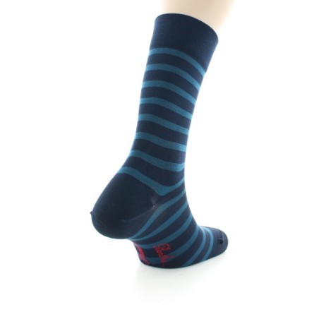 Chaussettes en Soie à rayures