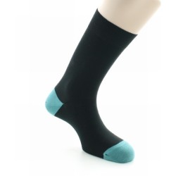 Chaussettes Alphonse noir / vert