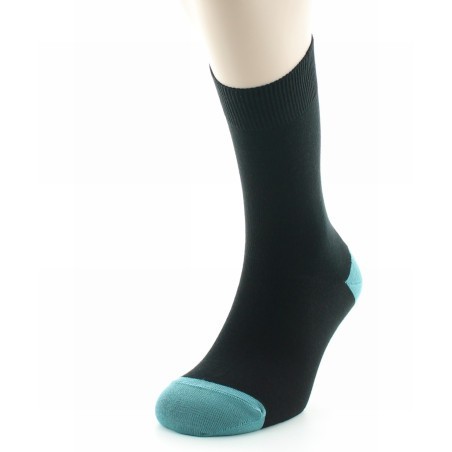 Chaussettes Alphonse noir / vert