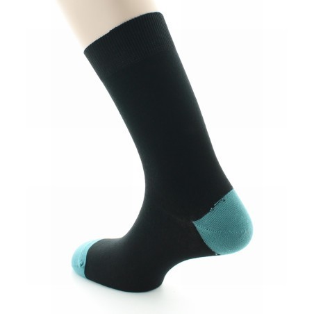 Chaussettes Alphonse noir / vert
