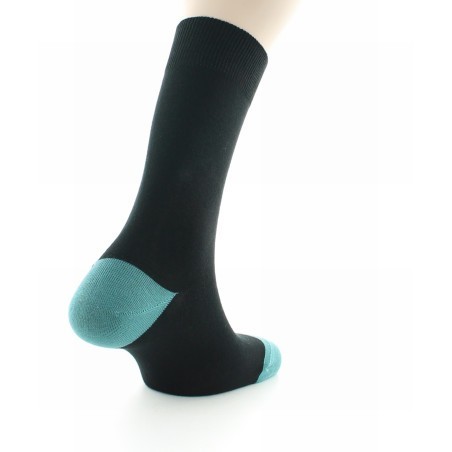 Chaussettes Alphonse noir / vert