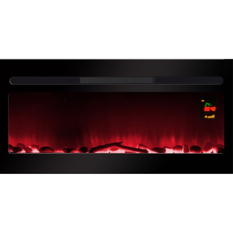 Cheminée décorative encastrable Elysée 90 cm