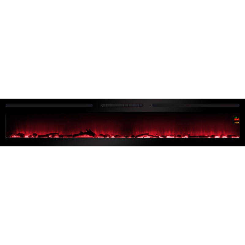 Cheminée décorative encastrable Elysée Infinity 228cm