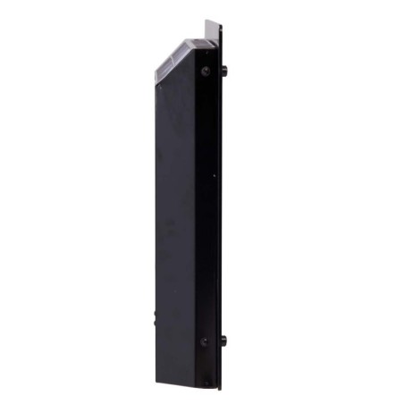 Chauffage décoratif design noir avec écran LCD 2000W
