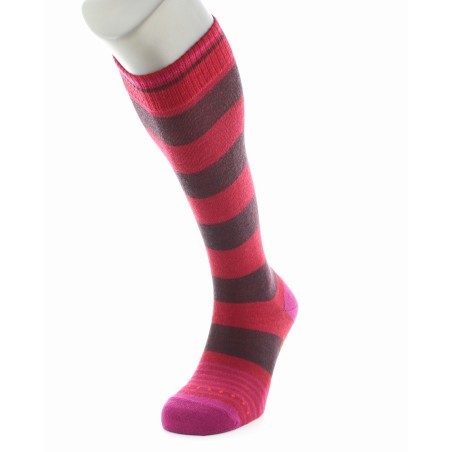 Chaussettes Hautes grosses Rayures