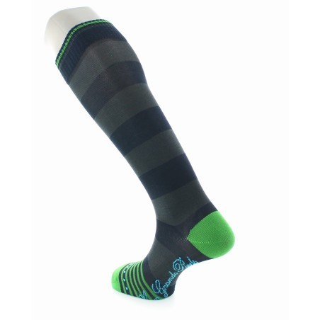 Chaussettes Hautes grosses Rayures