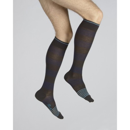 Chaussettes Hautes grosses Rayures