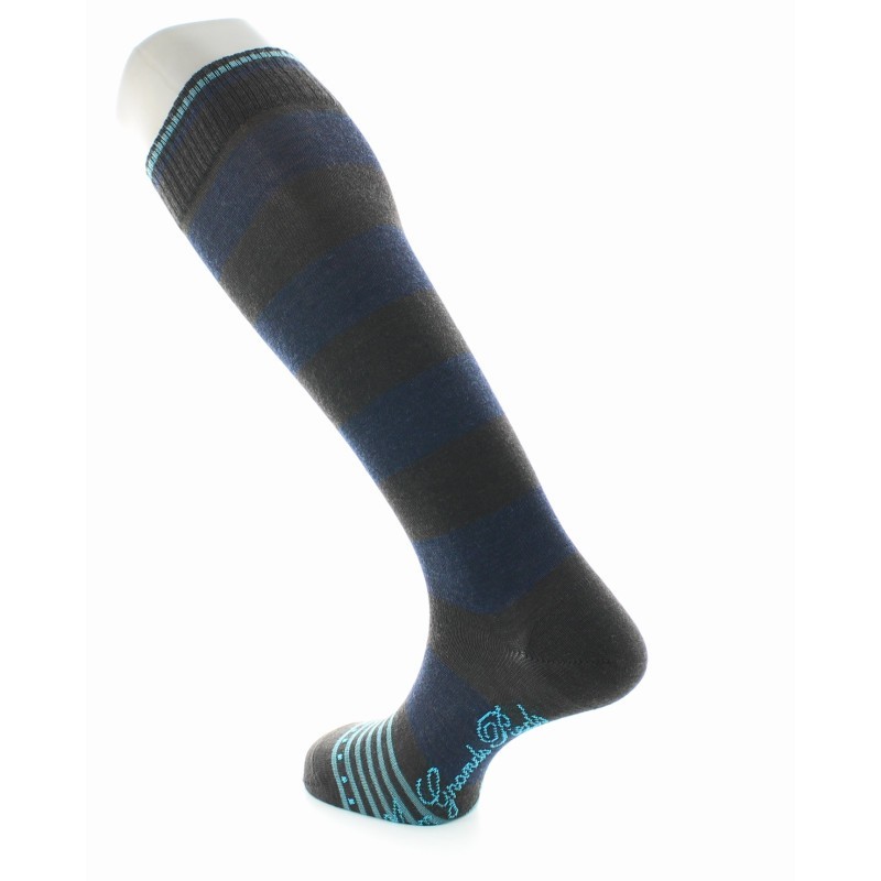 Chaussettes Hautes grosses Rayures