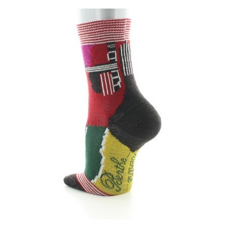 Chaussettes bébé Laine peignée cubisme