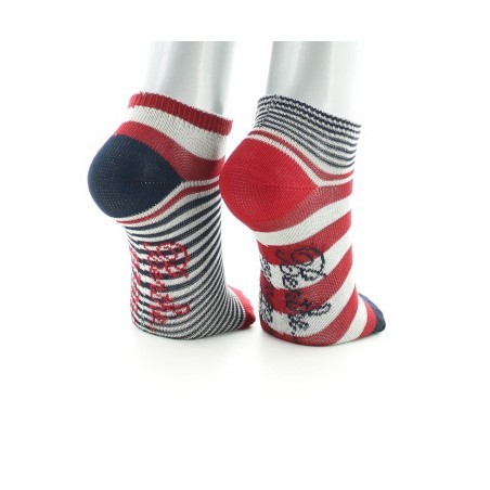 Chaussettes Enfant Rayures Asymétriques