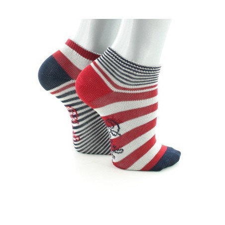 Chaussettes Enfant Rayures Asymétriques