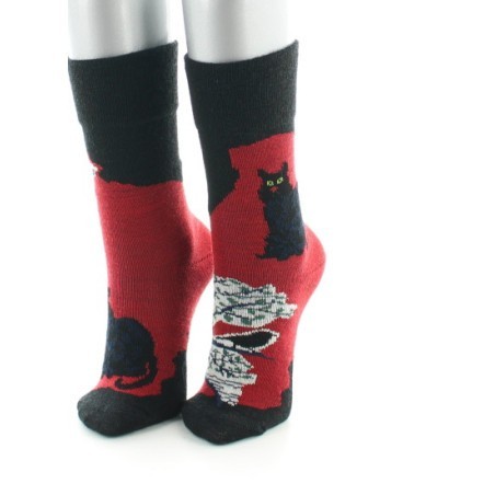 Chaussettes Enfant le Chat et l'Oiseau