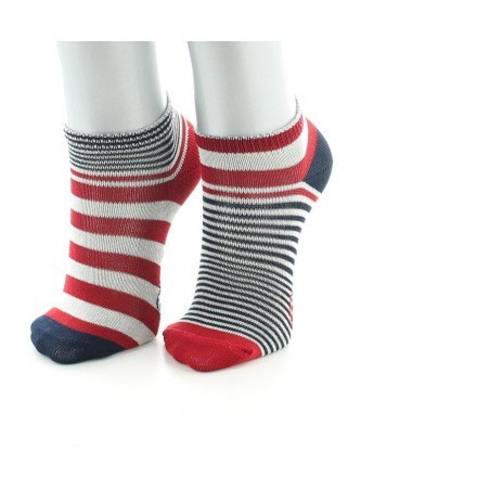 Chaussettes Bébé Rayures Asymétriques