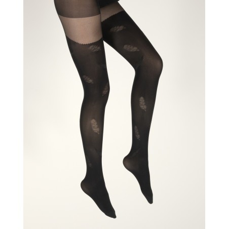 Collants femme 40D plume