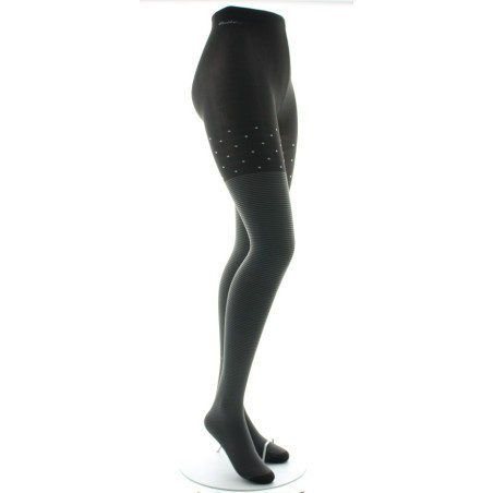 Collants femme 60D rayures