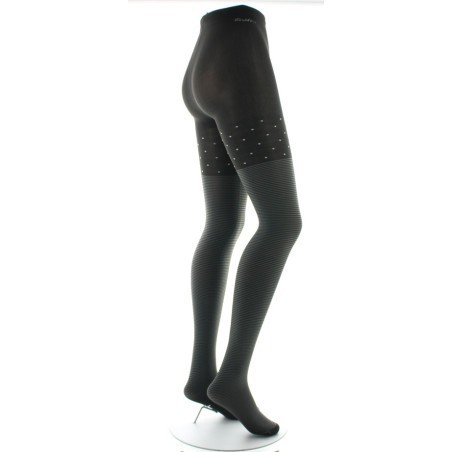 Collants femme 60D rayures