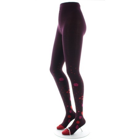Collants coton femme couleurs d'automne