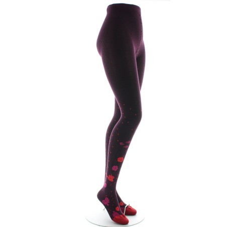 Collants coton femme couleurs d'automne