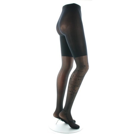 Collants 40D Arbre et Dentelle