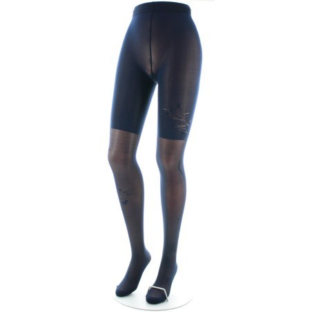 Collants 40D Arbre et Dentelle