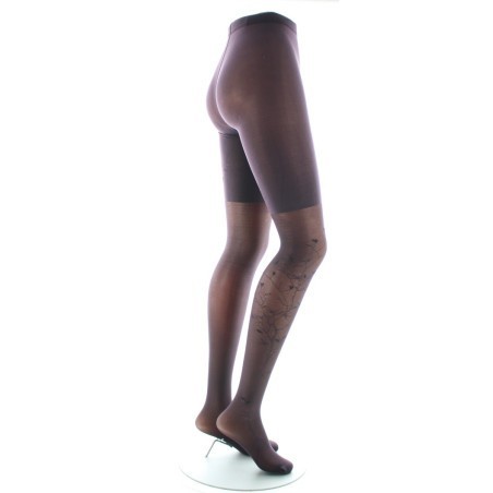 Collants 40D Arbre et Dentelle