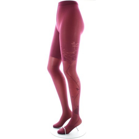 Collants 40D Arbre et Dentelle