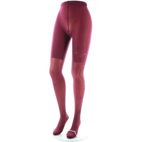 Collants 40D Arbre et Dentelle