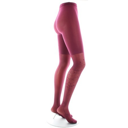 Collants 40D Arbre et Dentelle