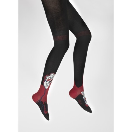 Collants le Chat et l'Oiseau