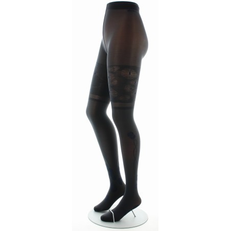 Collants Feu d'Artifice Marine sur fond Anthracite