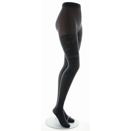 Collants Feu d'Artifice Marine sur fond Anthracite